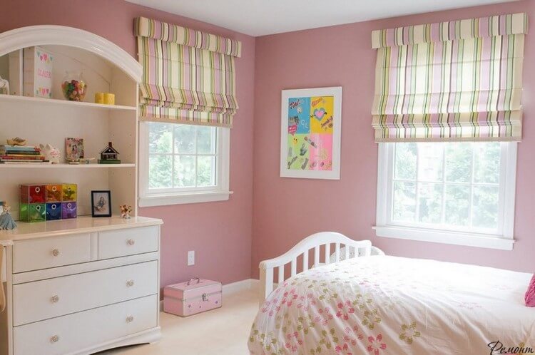 шторы в детскую комнату для девочки дизайн идеи