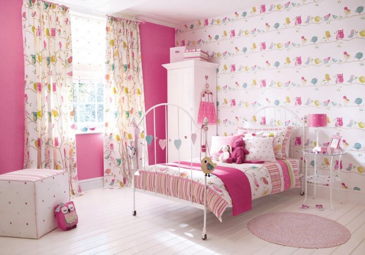 шторы в детскую комнату для девочки фото декор
