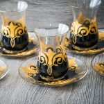 армуды стаканы для чая турецкие виды декора