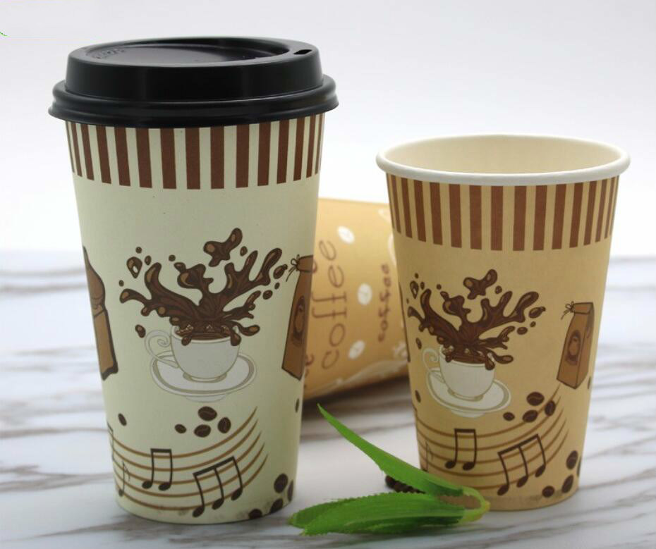 бумажные стаканы для кофе с логотипом