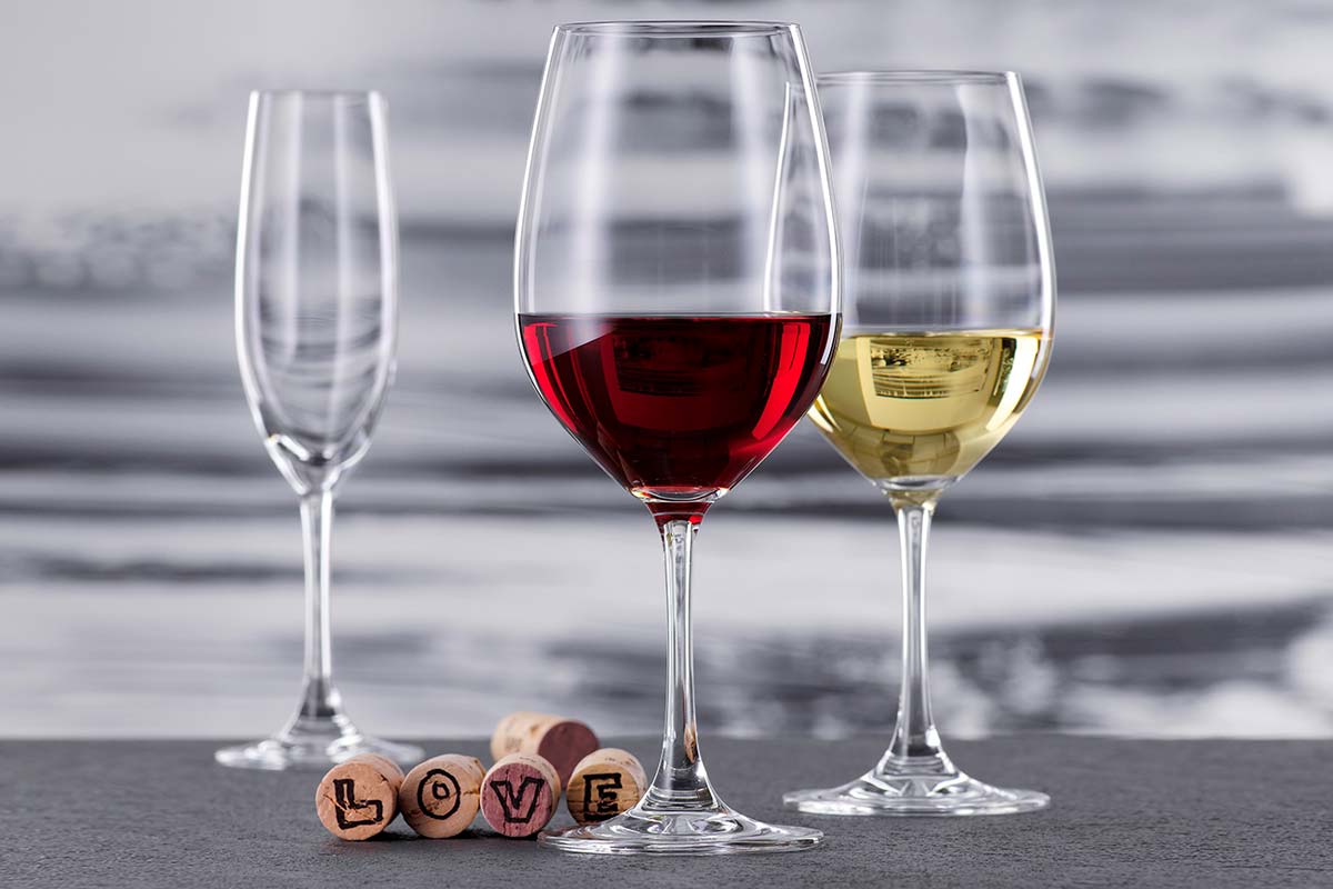 красивые бокалы для вина