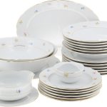 набор столовых тарелок для кухни обзор