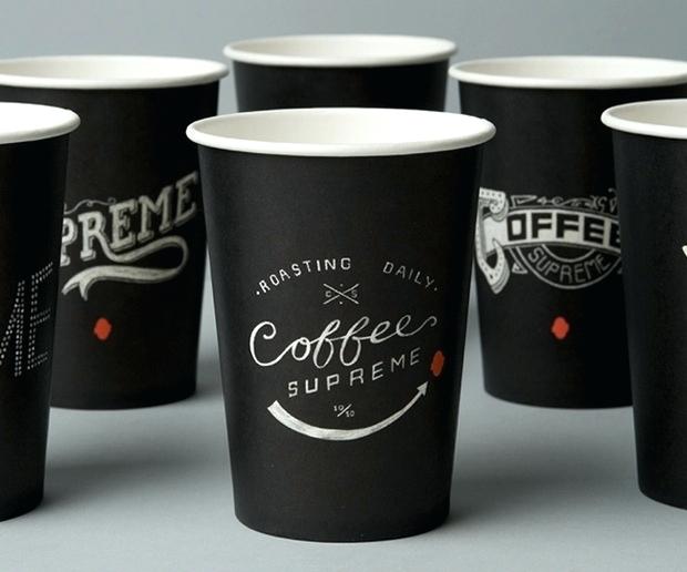 стаканчики для кофе с логотипом