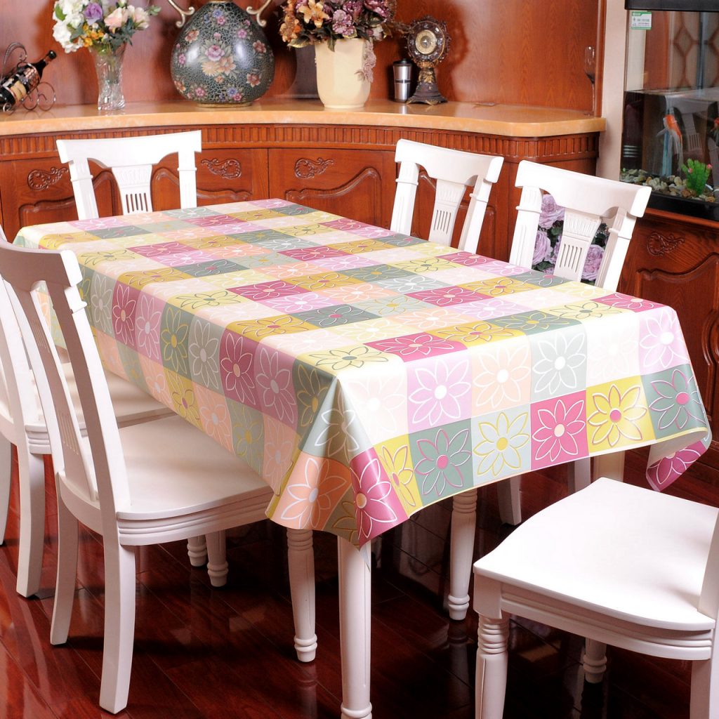 Акриловая скатерть на стол для кухни