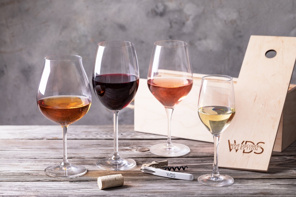 варианты бокалов для вина