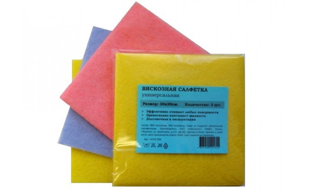 Вискозные салфетки универсальные: отличия, разновидности и размеры ...