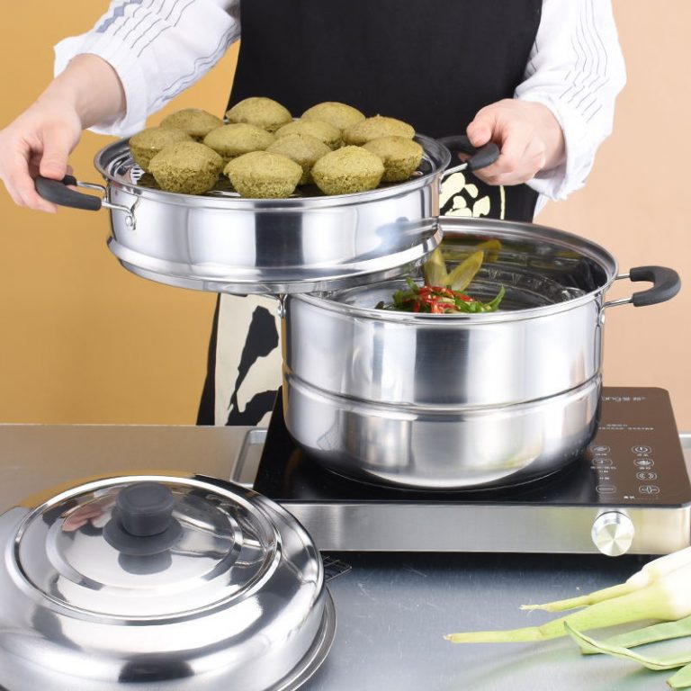 Кастрюля-пароварка: для газовой плиты и электроплиты, из нержавеющей ...