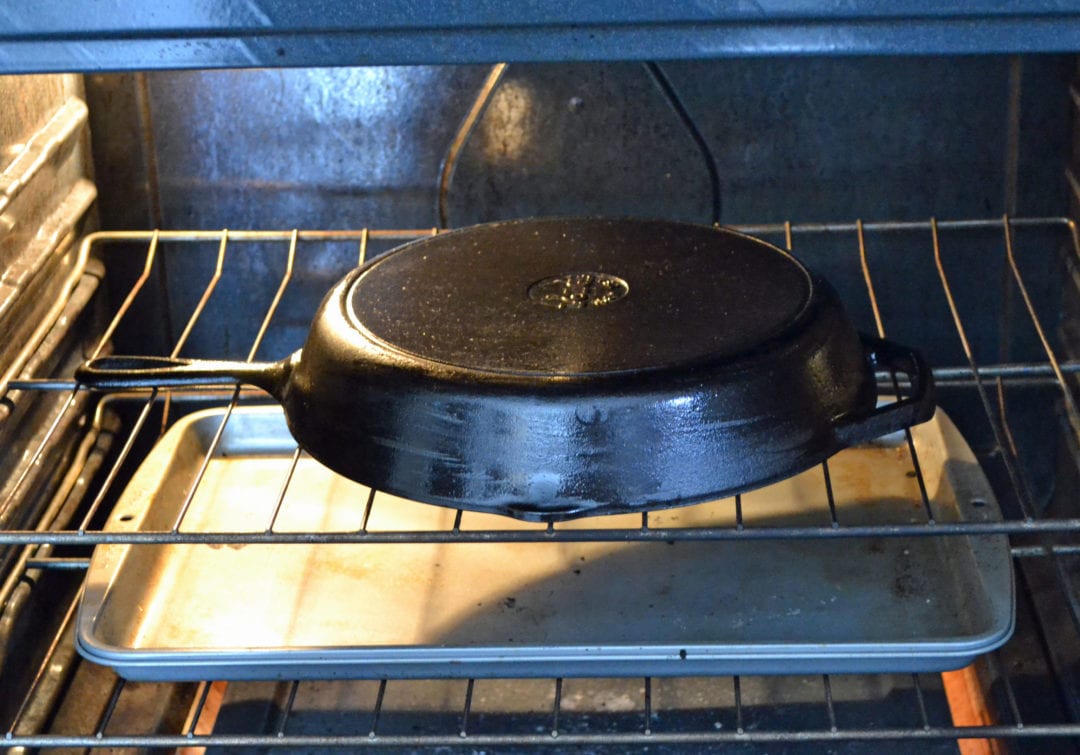сковорода лодж в духовке
