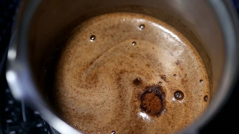как очистить сковороду кофем
