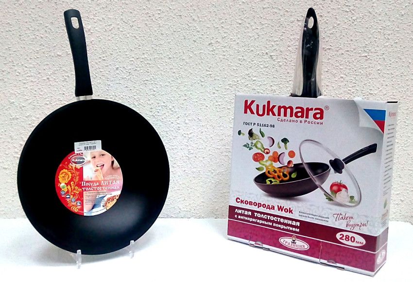 сковорода wok Kukmara