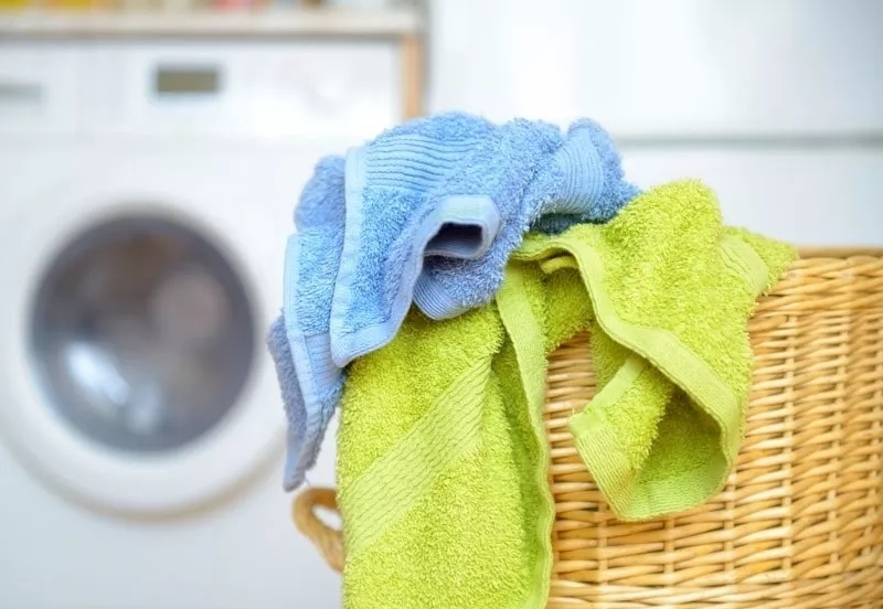 Как стирать кухонные полотенца